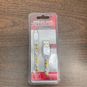 NWT Colorful Micro USB Cable
